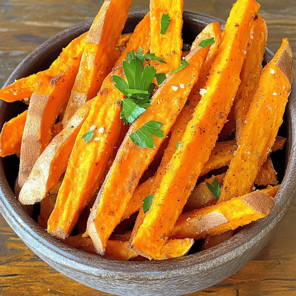Air Fryer Sweet Potato Fries Quick and Crispy Treat