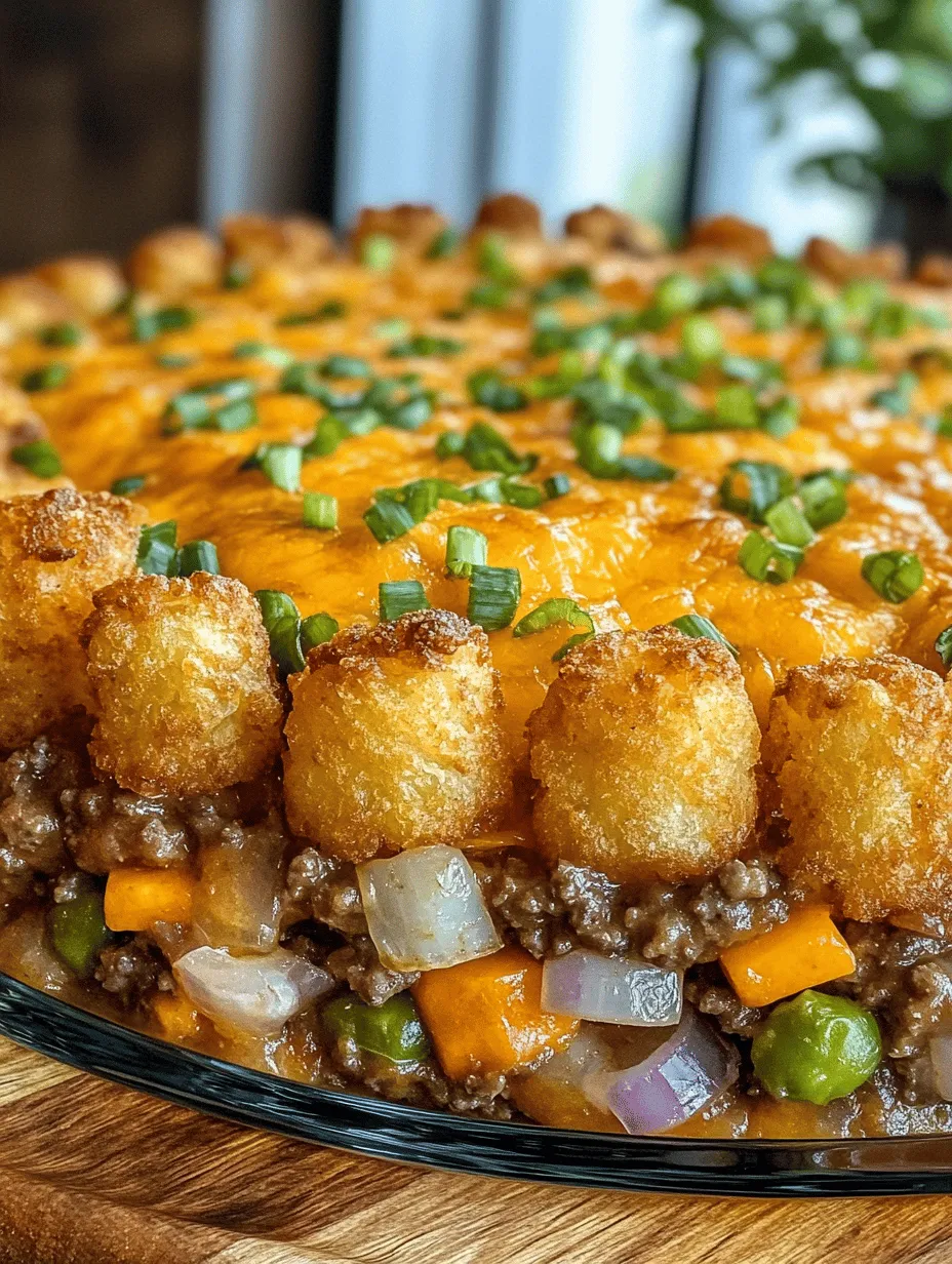 Tater Tot Heaven: The Ultimate Comfort Food Delight