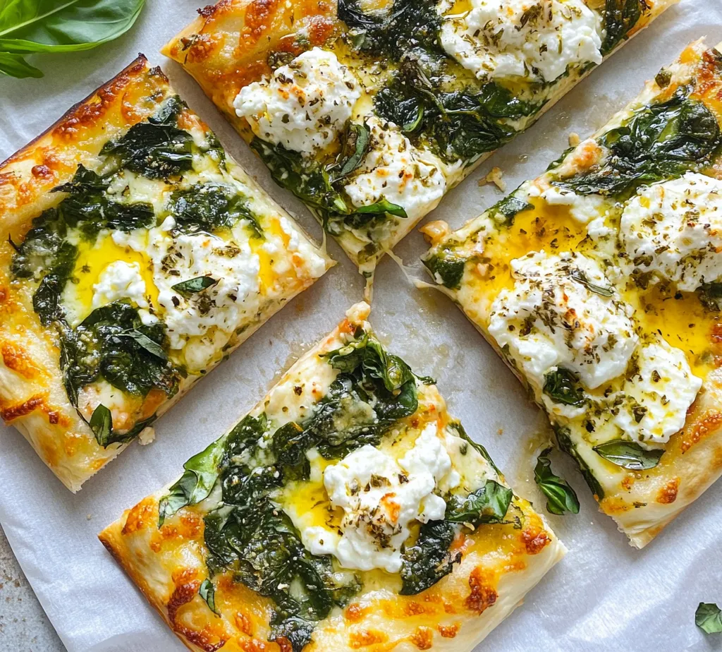 Pizza is one of the most beloved dishes around the world, celebrated for its versatility and endless possibilities for customization. From classic Margherita to innovative toppings like barbecue chicken, pizza can cater to any palate. Among the myriad of variations, the Greek Roasted Garlic Spinach White Pizza stands out as a unique twist on traditional recipes. This delightful pizza brings together the rich flavors of the Mediterranean with the health benefits of fresh ingredients, making it an ideal dish for those who crave something both satisfying and nutritious.