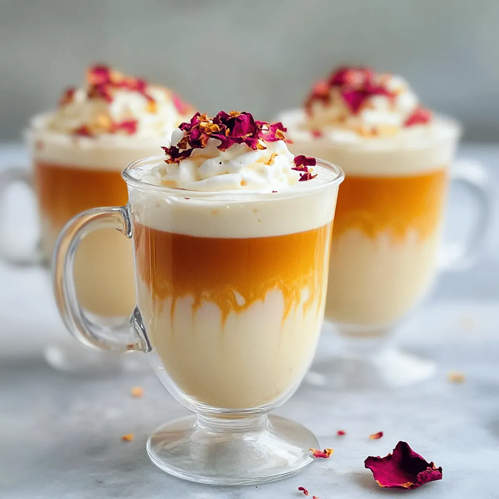 Vanilla Rose Tea Latte Blissful and Easy Recipe