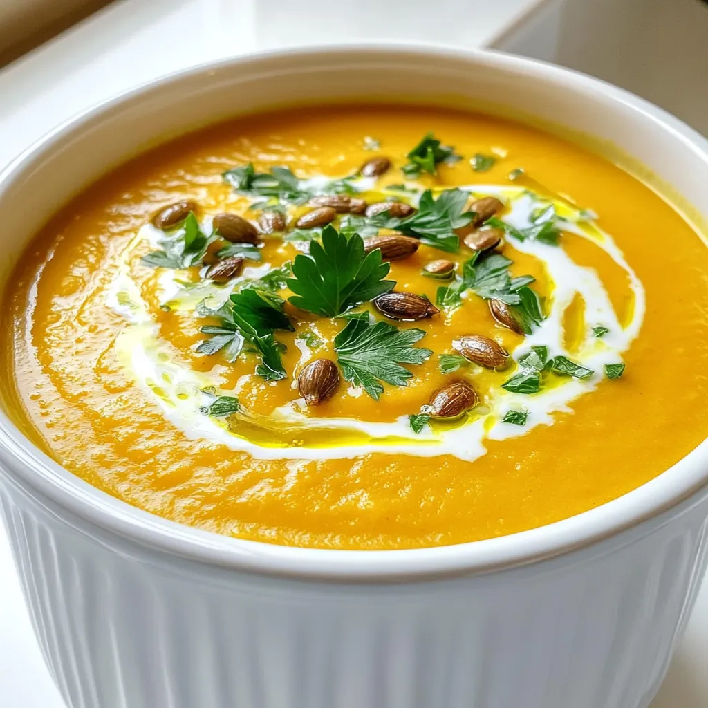Slow Cooker Creamy Pumpkin Soup Cozy and Flavorful Dish