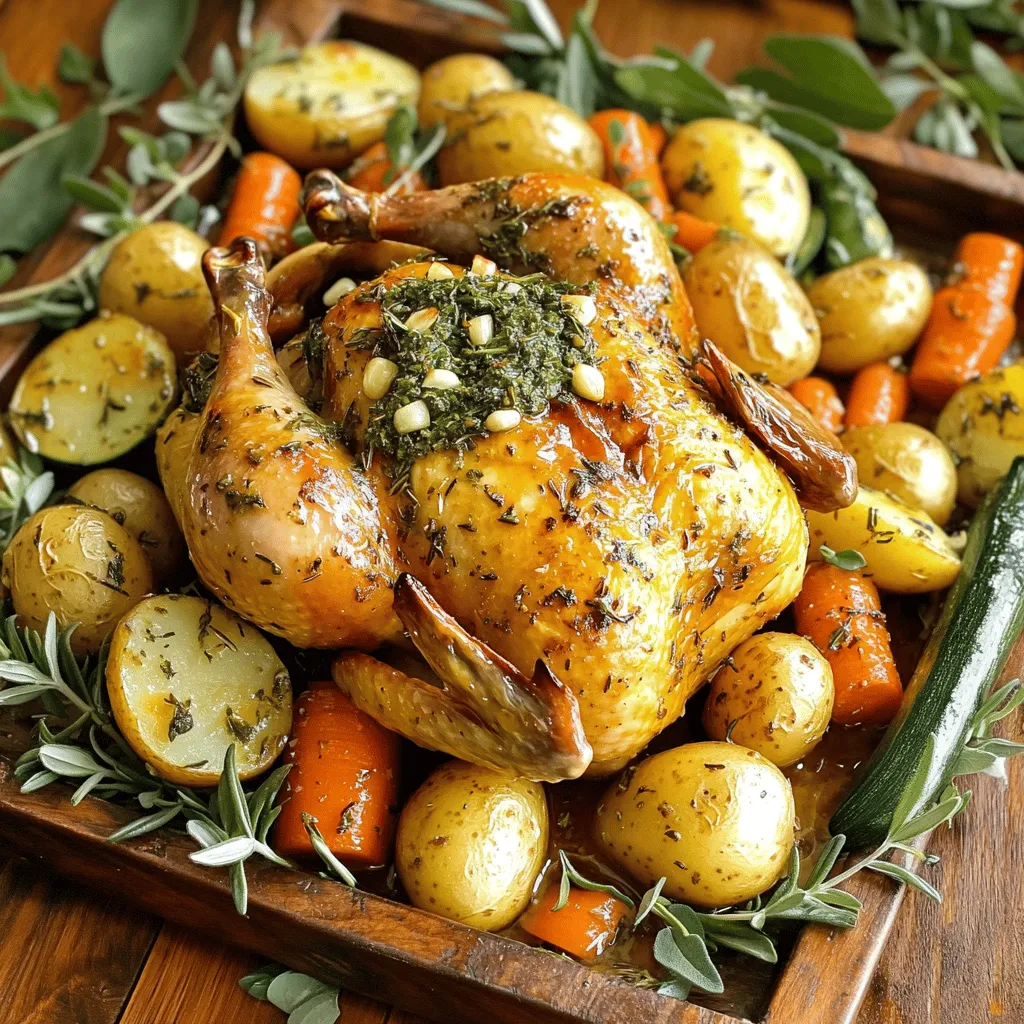 Garlic Herb Roasted Chicken Simple and Flavorful Dish