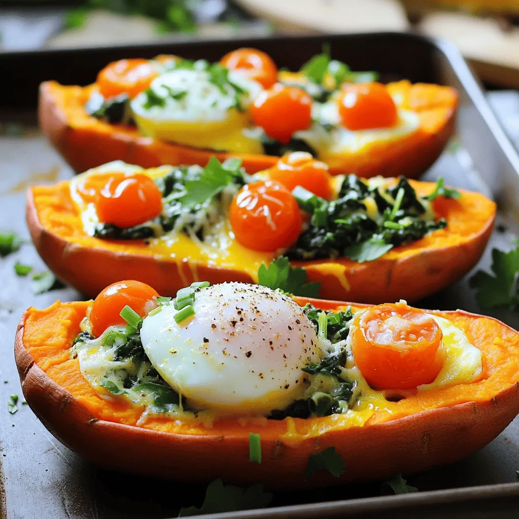 Sweet Potato Egg Boats Flavorful and Easy Meal Idea
