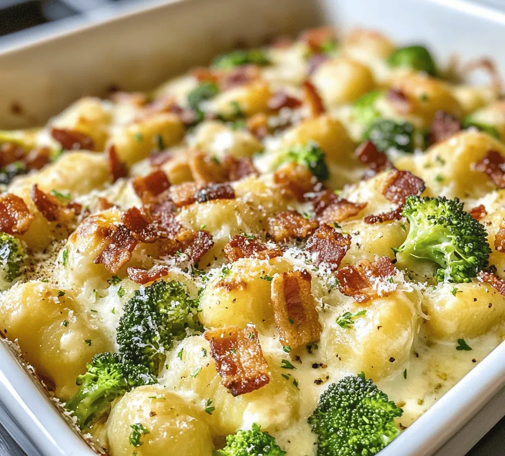 In the world of comfort food, few dishes can rival the delightful combination of creamy, savory, and satisfying elements that come together in the Boursin, Bacon, and Broccoli Gnocchi Delight. This recipe is perfect for busy weeknights when time is of the essence but the craving for a hearty meal beckons. It’s also a fantastic option for special occasions when you want to impress guests with minimal effort.