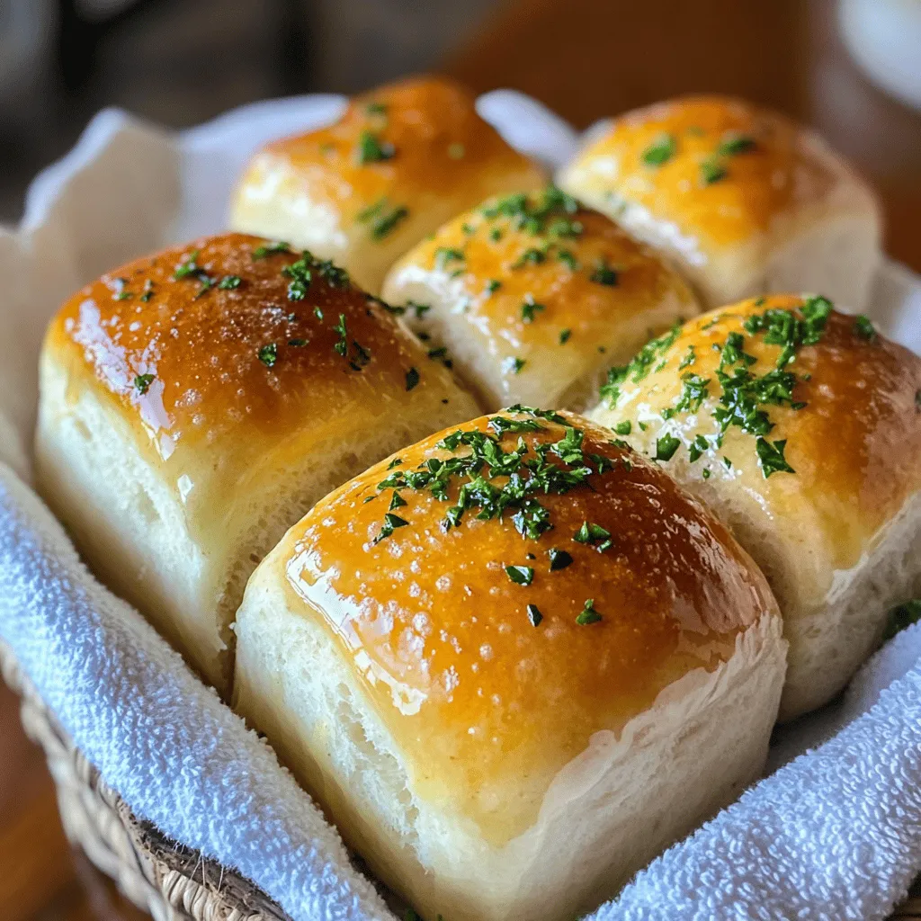 Indulge in the Softness: Garlic Japanese Milk Bread Rolls Recipe