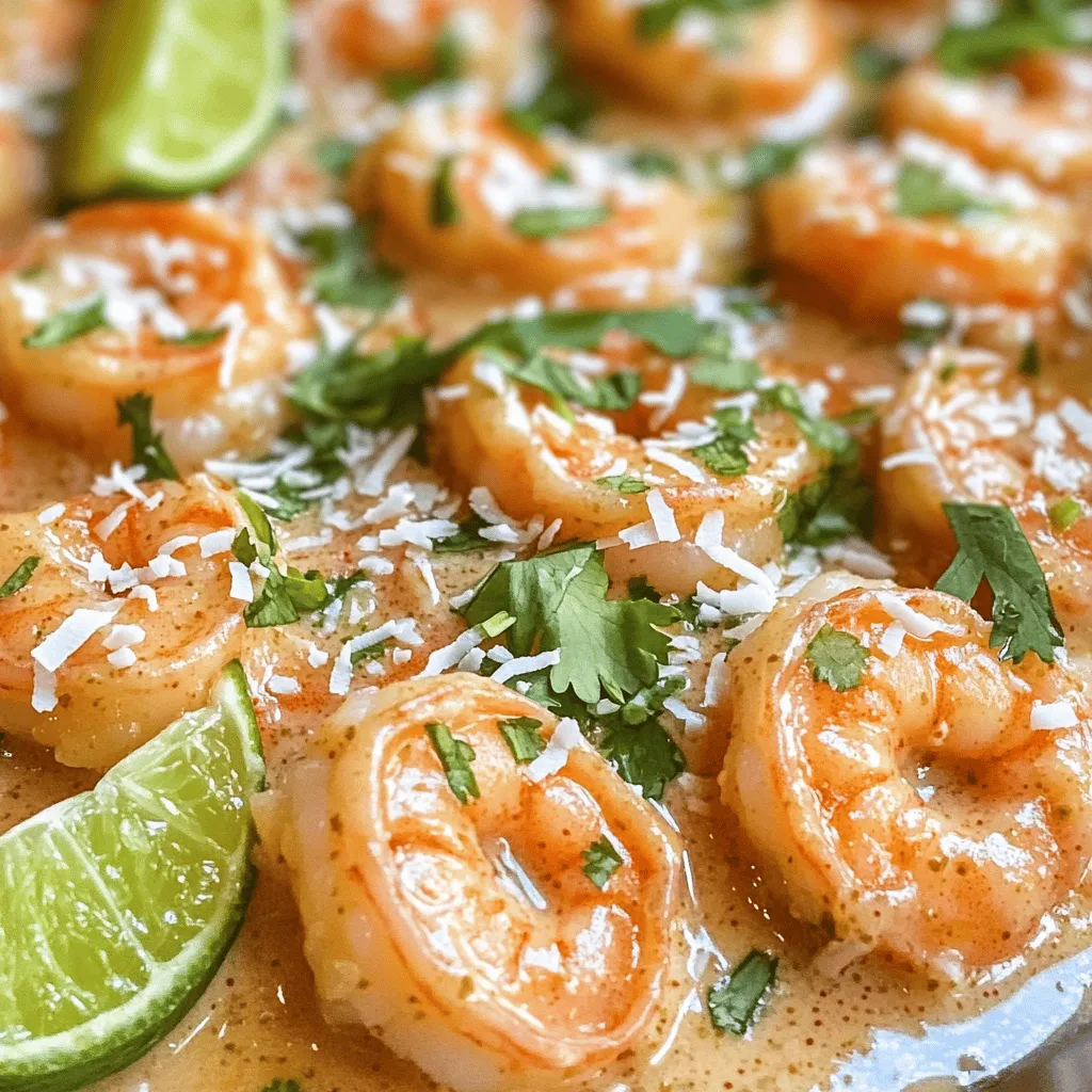 Inspired Creamy Coconut Shrimp Delightful Dinner Recipe
