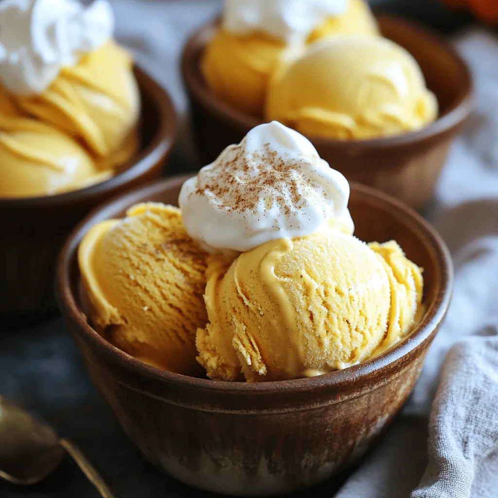 No-Churn Pumpkin Pie Ice Cream Creamy Fall Delight