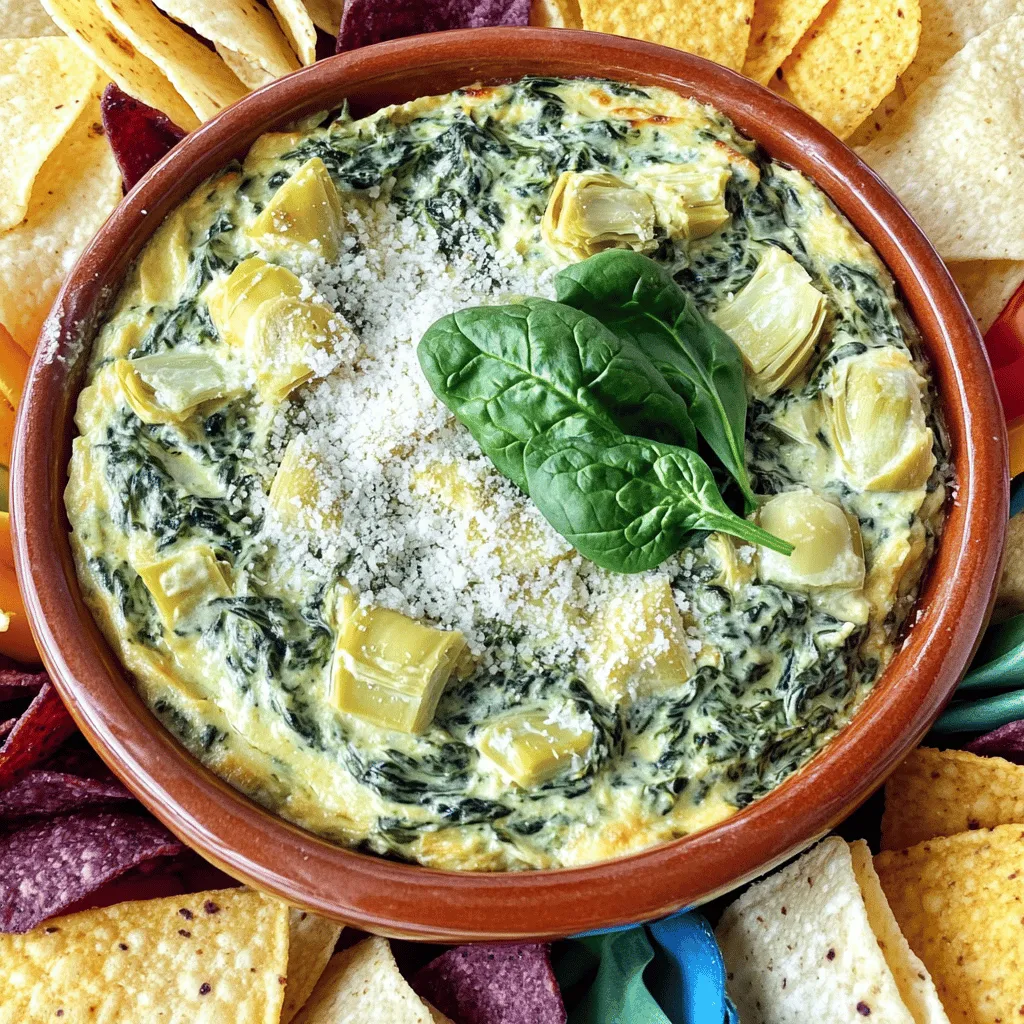 Slow Cooker Spinach Artichoke Dip Savory Delight