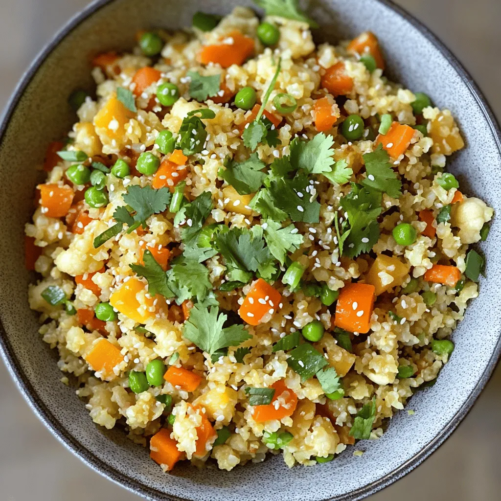 Cauliflower Fried Rice Tasty and Healthy Dish