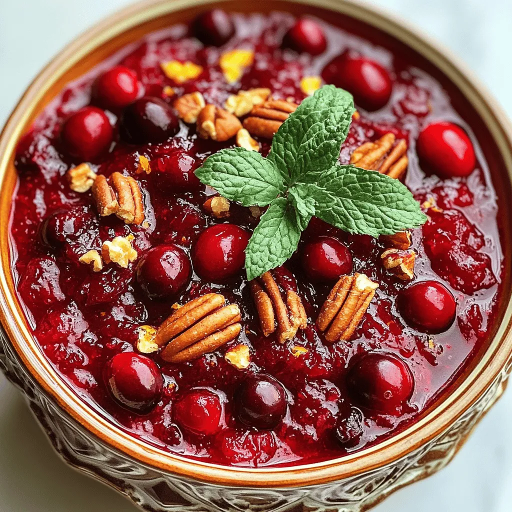 Delightful Cranberry Bliss Sauce: A Festive Recipe for Every Occasion