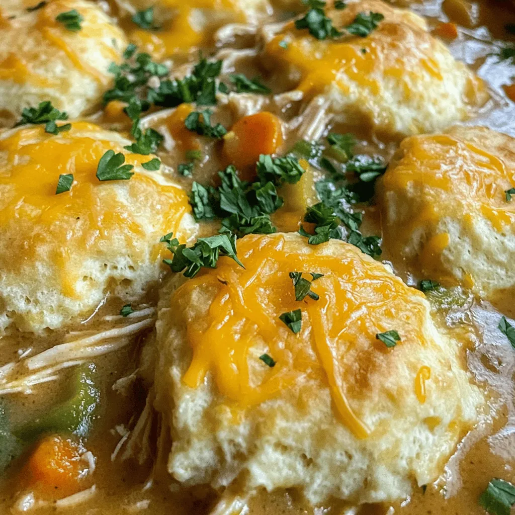 Chicken and Dumplings Casserole Simple and Flavorful Dish