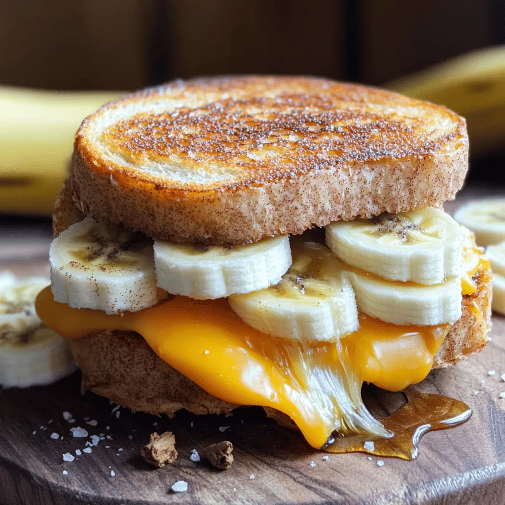 Honey Banana Grilled Cheese Sandwich Delight Recipe