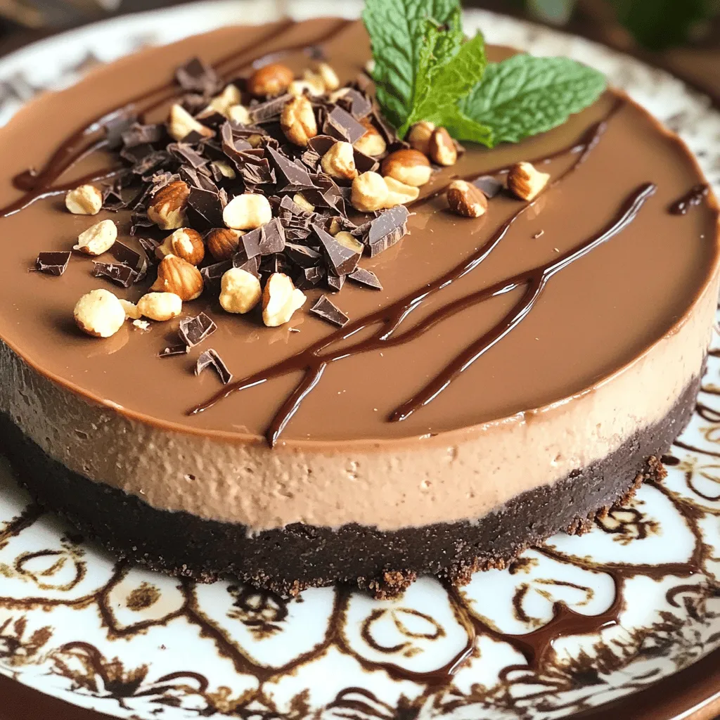 No-Bake Nutella Cheesecake Irresistible Chocolate Delight