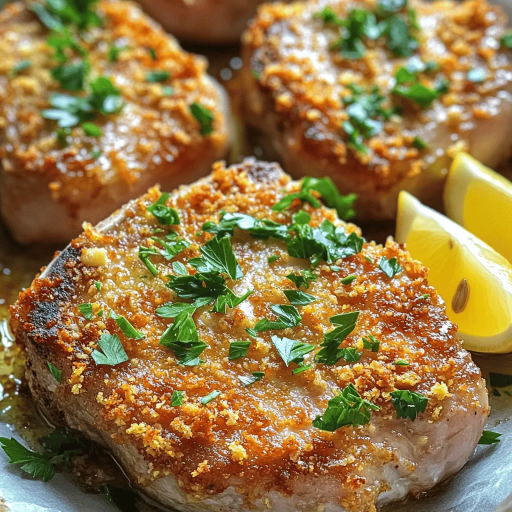 Garlic Parmesan Pork Chops Juicy and Flavorful Meal