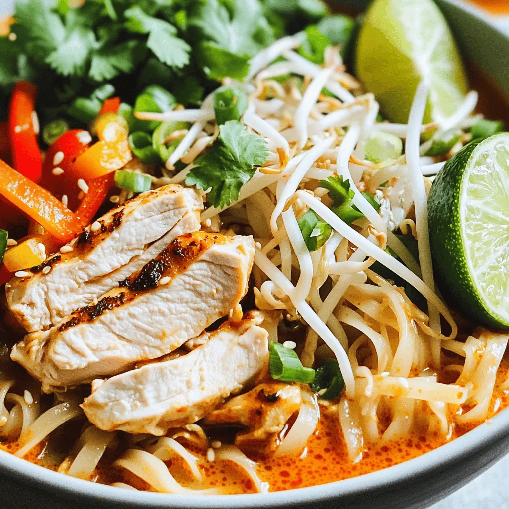 Thai Chicken Noodle Soup: A Flavorful Journey into Thai Cuisine