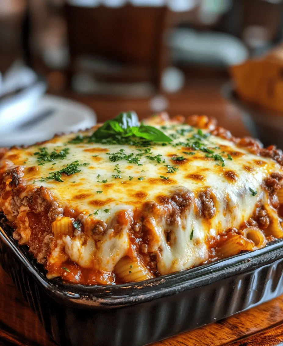 Baked ziti is one of those universally loved dishes that embodies the essence of comfort food. With its hearty layers of pasta, rich sauce, and gooey cheese, baked ziti has carved out a special place on dinner tables across America. The charm of this dish lies not only in its flavors but also in its ability to bring family and friends together, making it a staple for gatherings and celebrations.