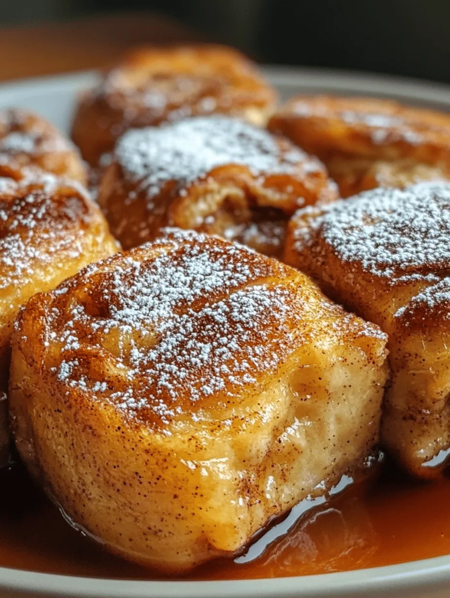 Cinnamon Roll French Toast Rolls: A Sweet Breakfast Delight