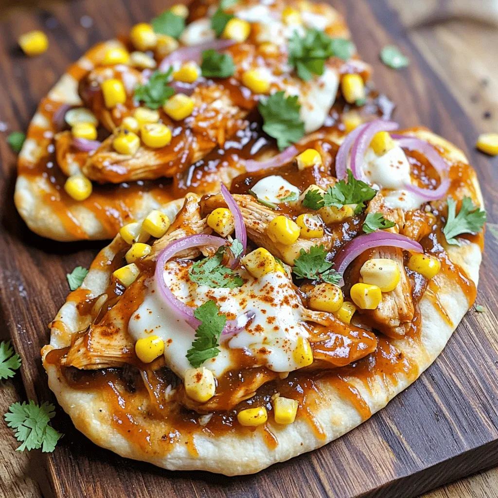 BBQ Chicken Flatbread Recipe Easiest Family Meal