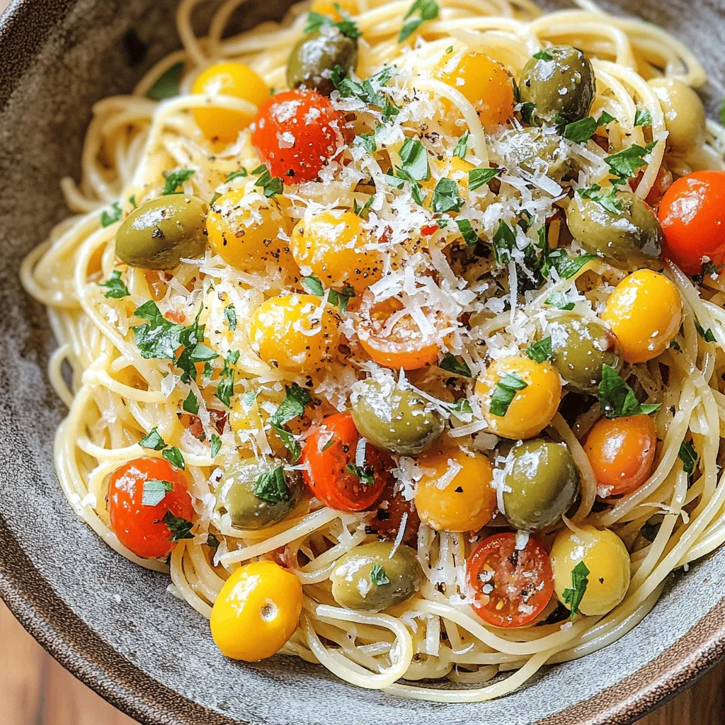 Savory Olive Pasta Extravaganza: A Flavorful Journey