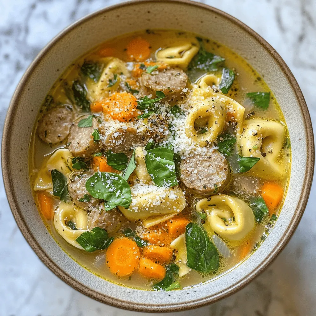 Savory Sausage Tortellini Soup: A Hearty Comfort Food