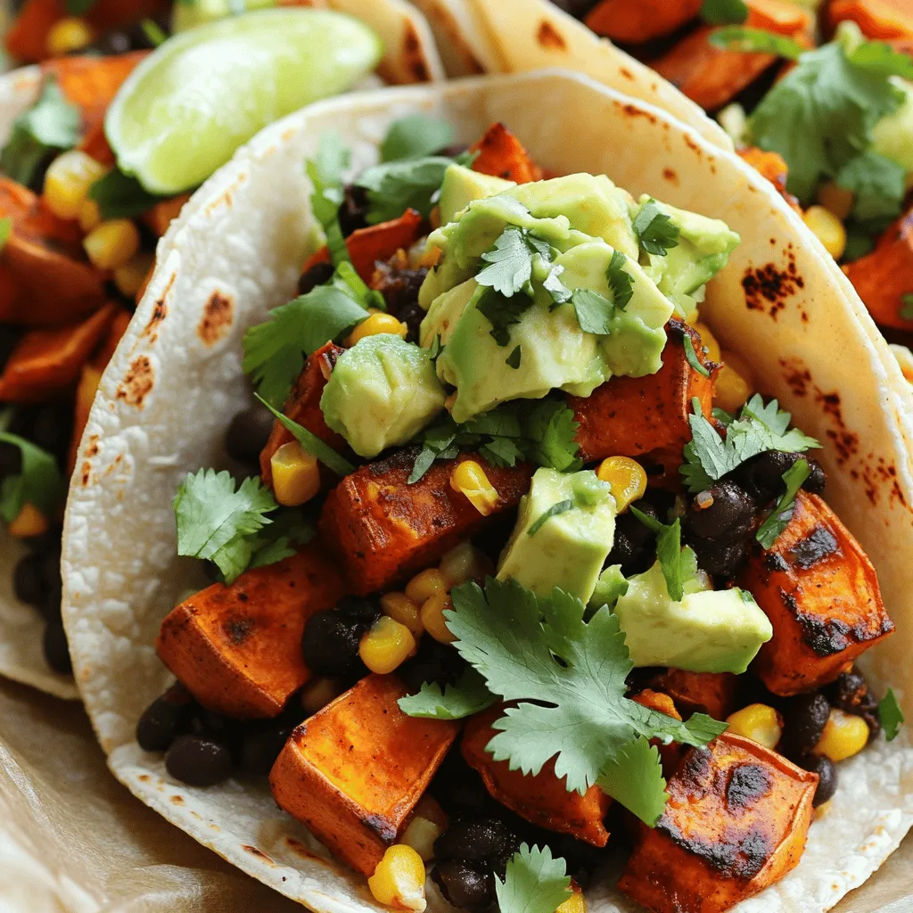 Spicy Chipotle Sweet Potato Tacos Flavorful and Quick