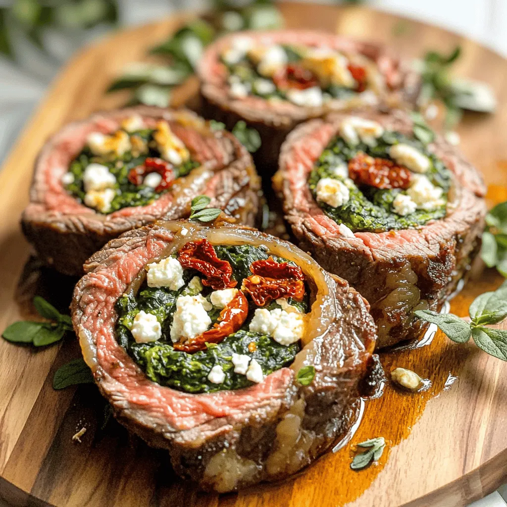 Stuffed Flank Steak Flavorful and Easy Recipe