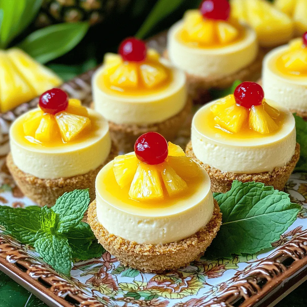 To create a delicious pineapple upside-down cheesecake, you need three key parts: the cheesecake layer, the pineapple topping, and the crust. Each part plays an important role in building flavor and texture.