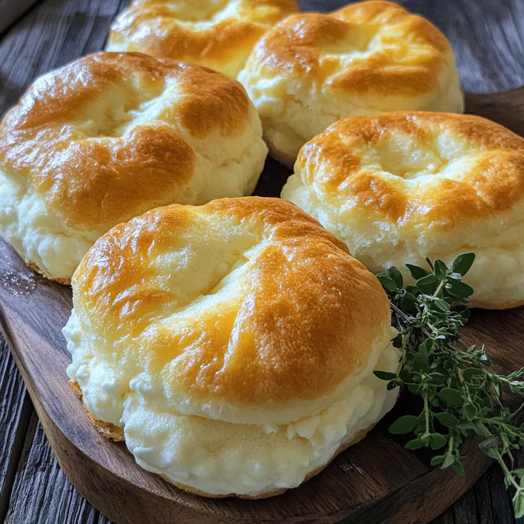 Fluffy Cottage Cheese Cloud Bread Easy Keto Recipe