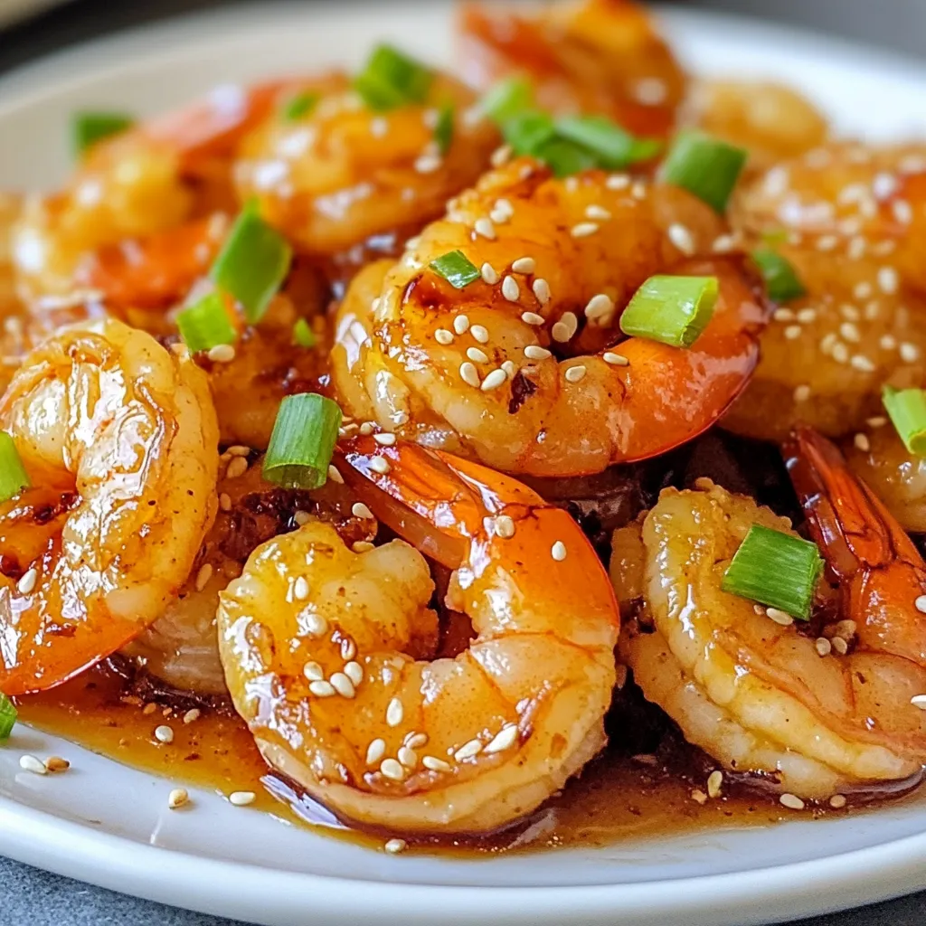 Honey Garlic Air Fryer Shrimp Flavorful and Easy Recipe