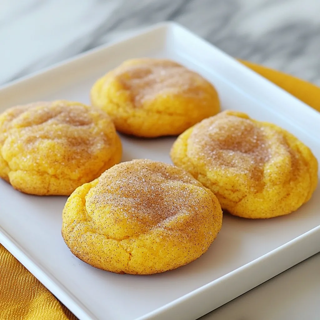 Pumpkin Snickerdoodle Cookies Delightfully Sweet Treat