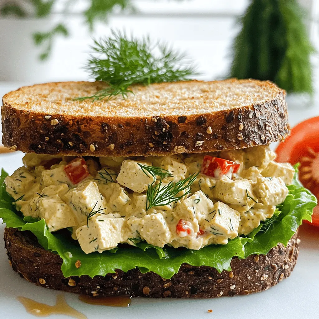 Tofu Salad Sandwich Flavorful and Easy Recipe