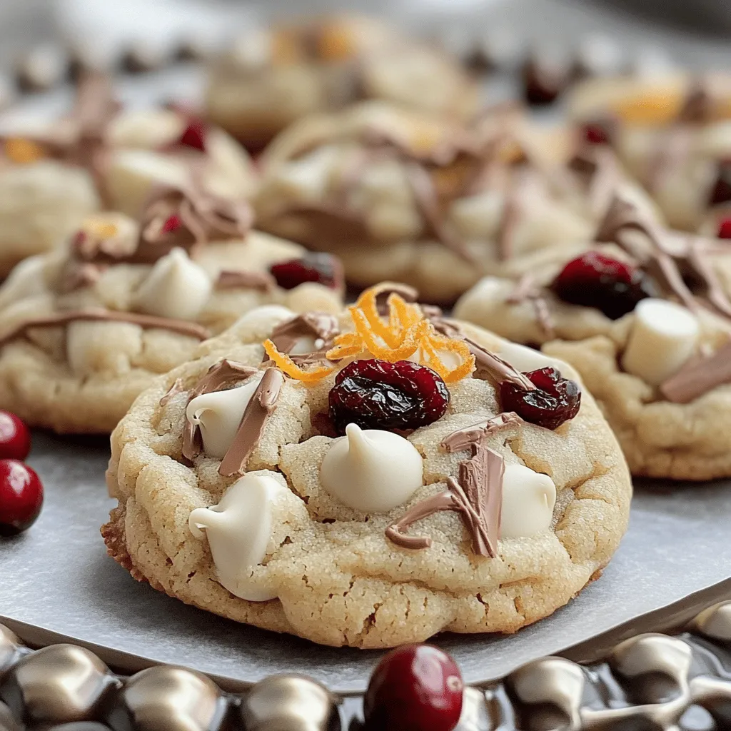 White Chocolate Cranberry Cookies Recipe Delight