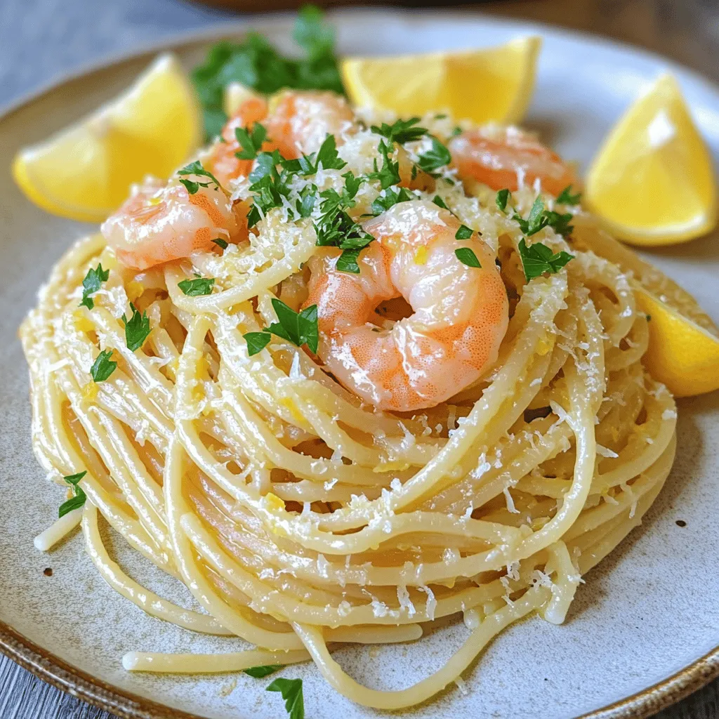 Lemon Garlic Shrimp Pasta Quick and Flavorful Meal