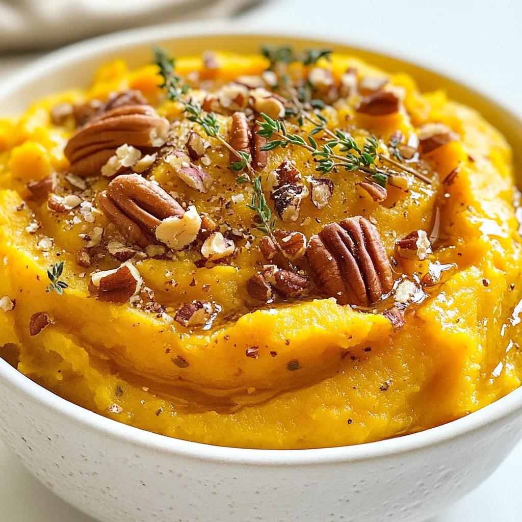 Maple Pecan Sweet Potato Mash Delightful and Simple