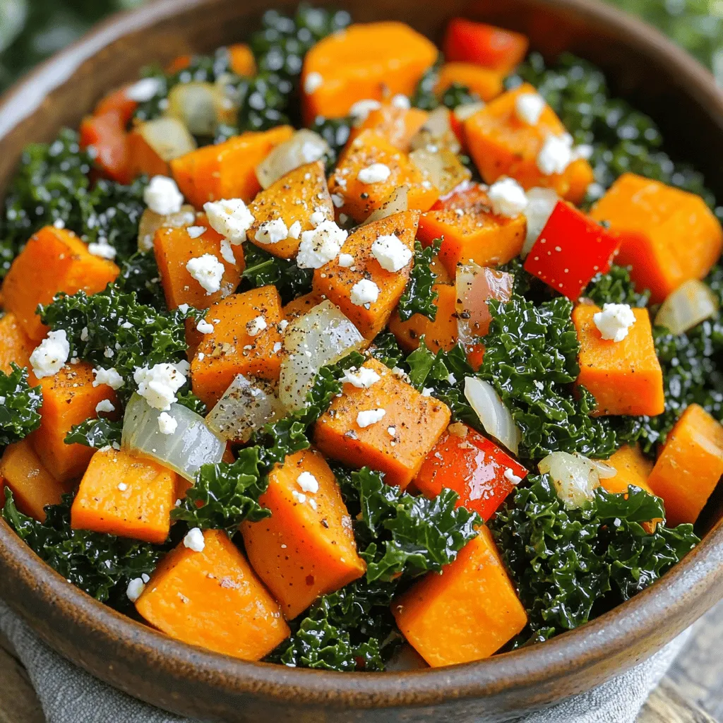 Sweet Potato &#038; Kale Skillet Sauté Flavor Boost Recipe