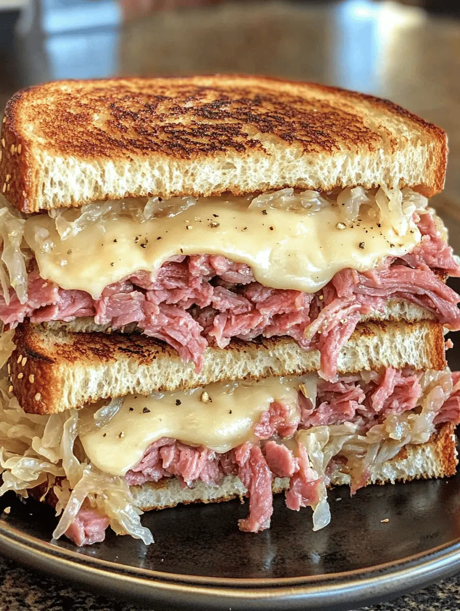 Ultimate Grilled Reuben Sandwich Delight