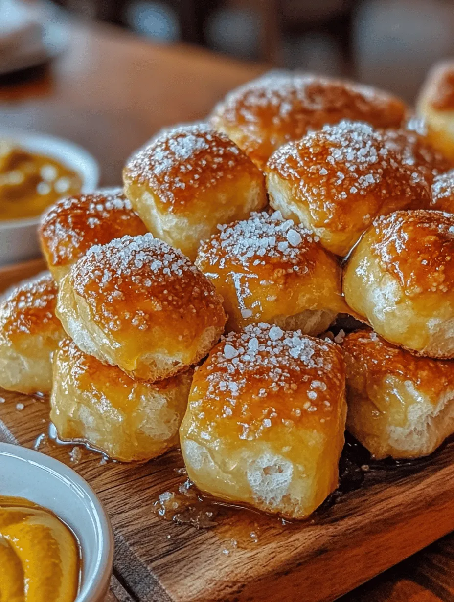 Buttery Soft Pretzel Bites Delight