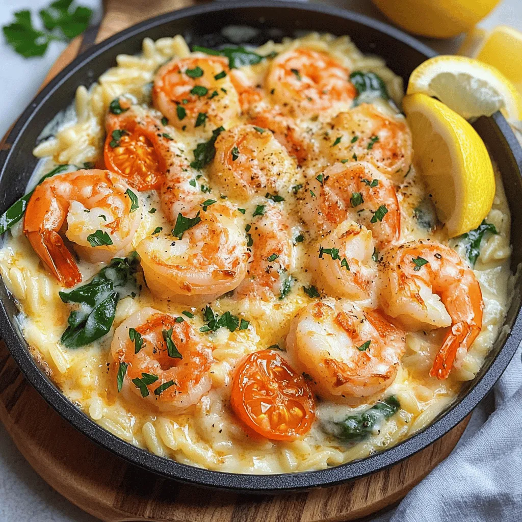 One Pan Parmesan Orzo with Shrimp: A Delightful Culinary Experience