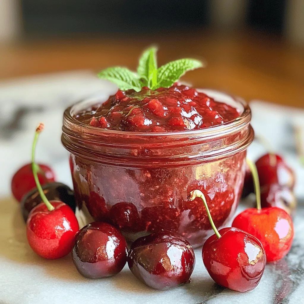 Easy Cherry Compote Quick and Delicious Recipe
