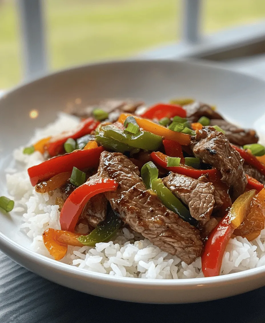 If you’re looking for a quick and delicious way to bring the vibrant flavors of Chinese cuisine into your home, the Easy Chinese Pepper Steak recipe is your answer. This dish is a fantastic choice for busy weeknights when time is of the essence, yet you still want to enjoy a meal that bursts with flavor and appeal. With its tender cuts of beef, vibrant vegetables, and savory sauces, pepper steak is a versatile dish that can easily be paired with fluffy rice or hearty noodles, making it perfect for various dietary preferences and occasions.