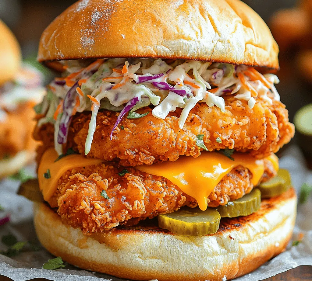 In the world of culinary delights, few dishes rival the allure of a perfectly crafted fried chicken sandwich. This delectable creation combines the comforting crunch of fried chicken with the satisfying embrace of soft bread, resulting in a meal that is both indulgent and satisfying. Fried chicken sandwiches have surged in popularity, becoming a staple in American cuisine, from food trucks to high-end restaurants. Their versatility allows for endless variations, but one particular recipe stands out for its exceptional flavor and texture: the Crispy Buttermilk Fried Chicken Sandwich.