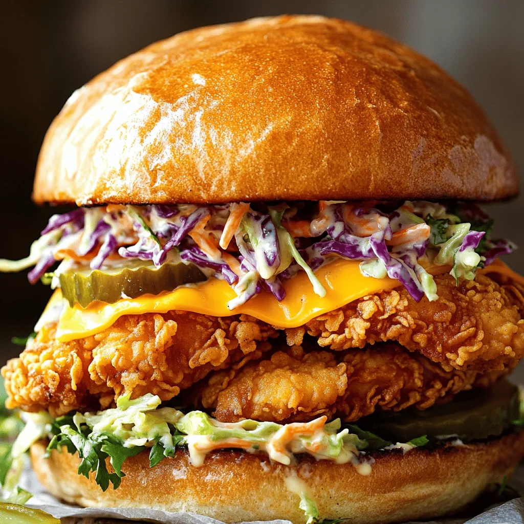 Crispy Buttermilk Fried Chicken Sandwich