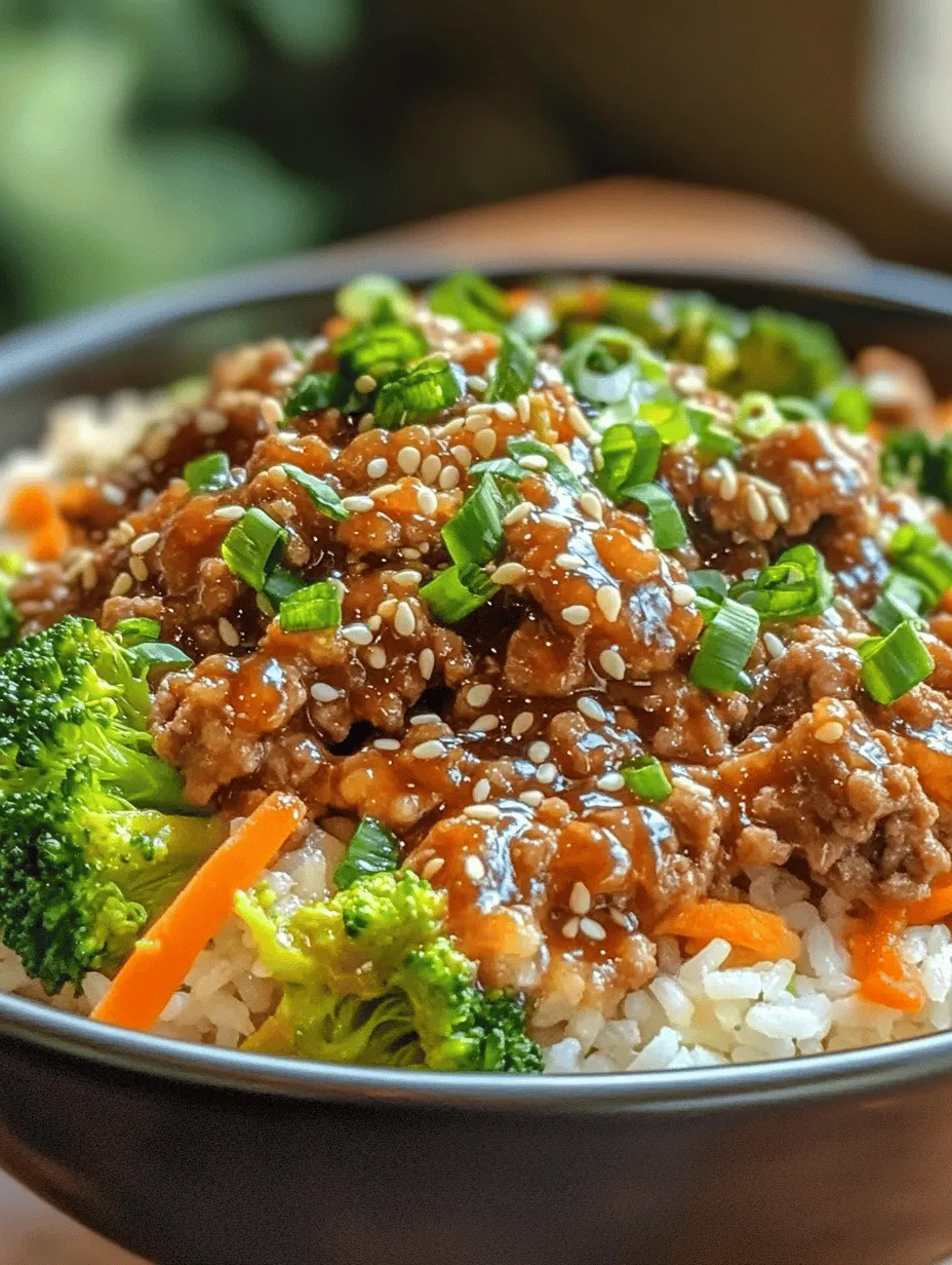 Crispy Beef Rice Bowl: A Flavorful Weeknight Delight