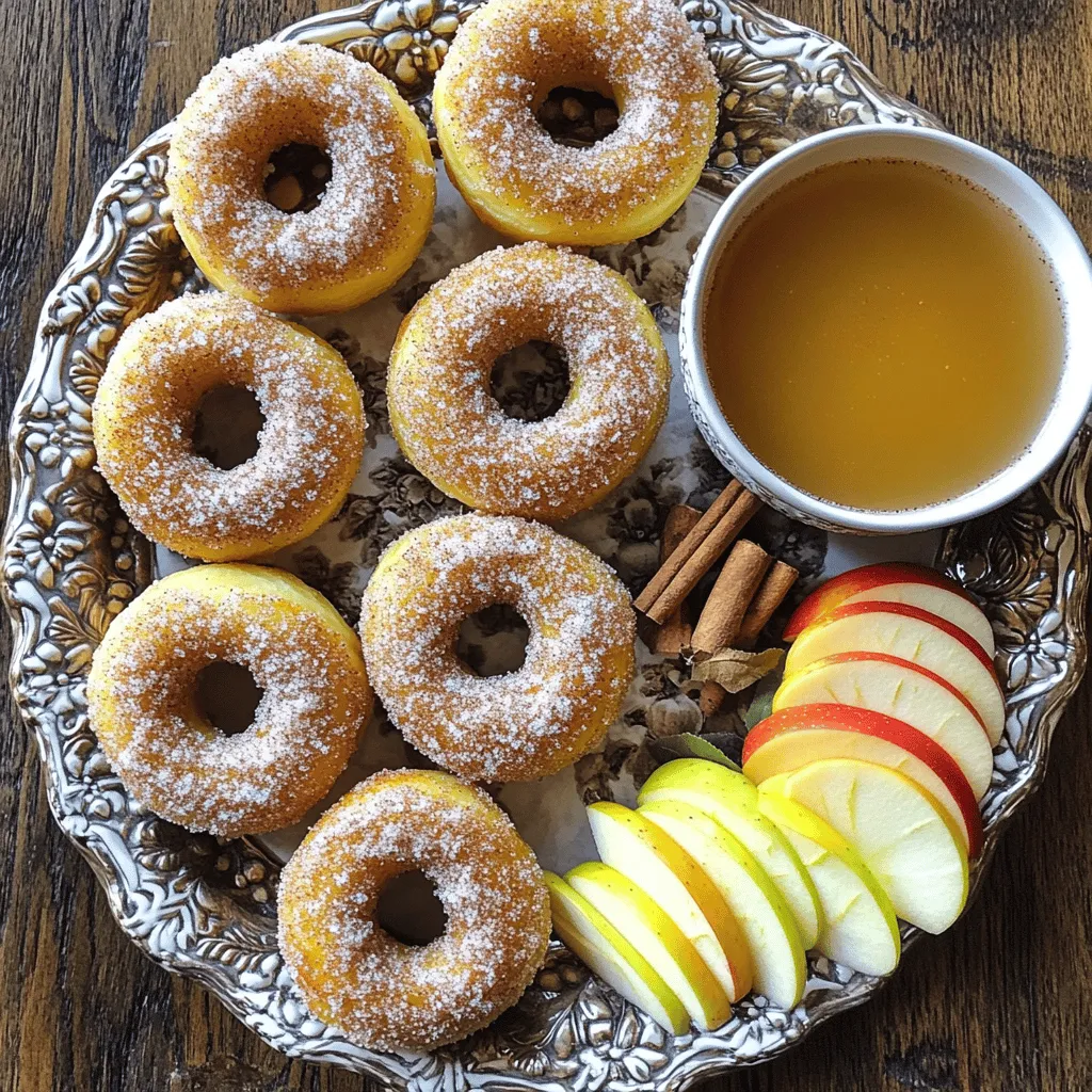 Baked Apple Cider Donuts Fluffy and Flavorful Treat