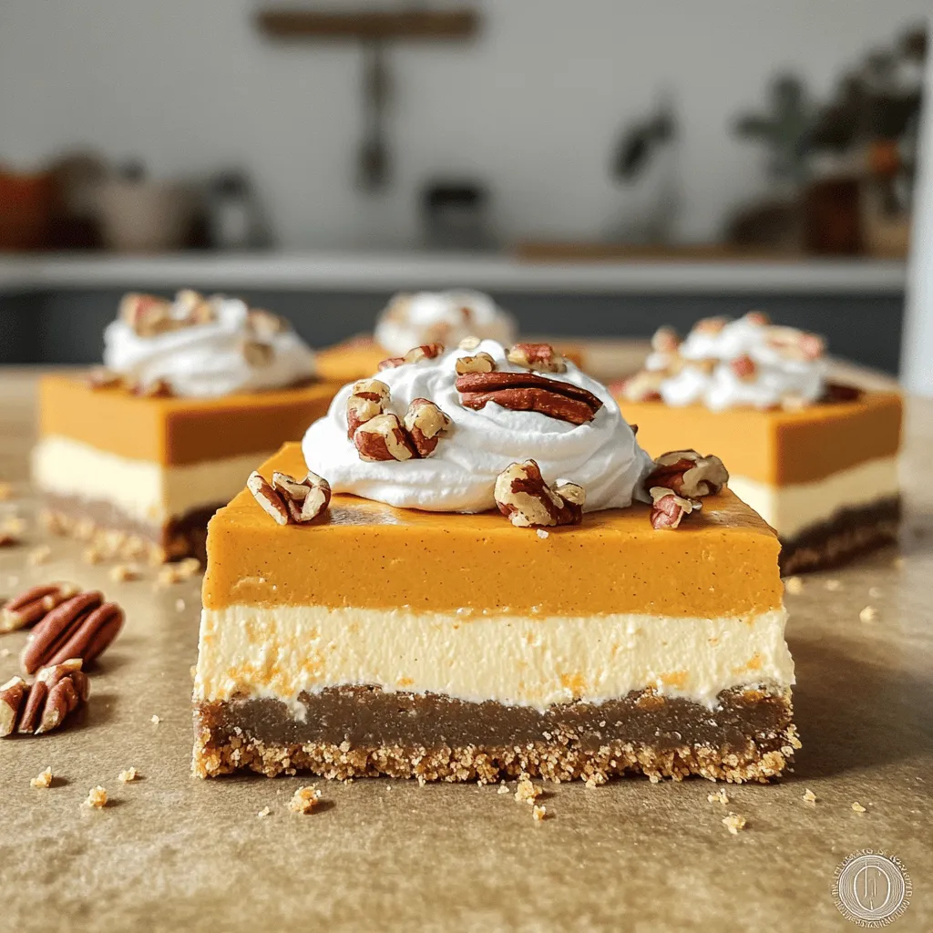 Pumpkin Cheesecake Bars Irresistible Fall Delight
