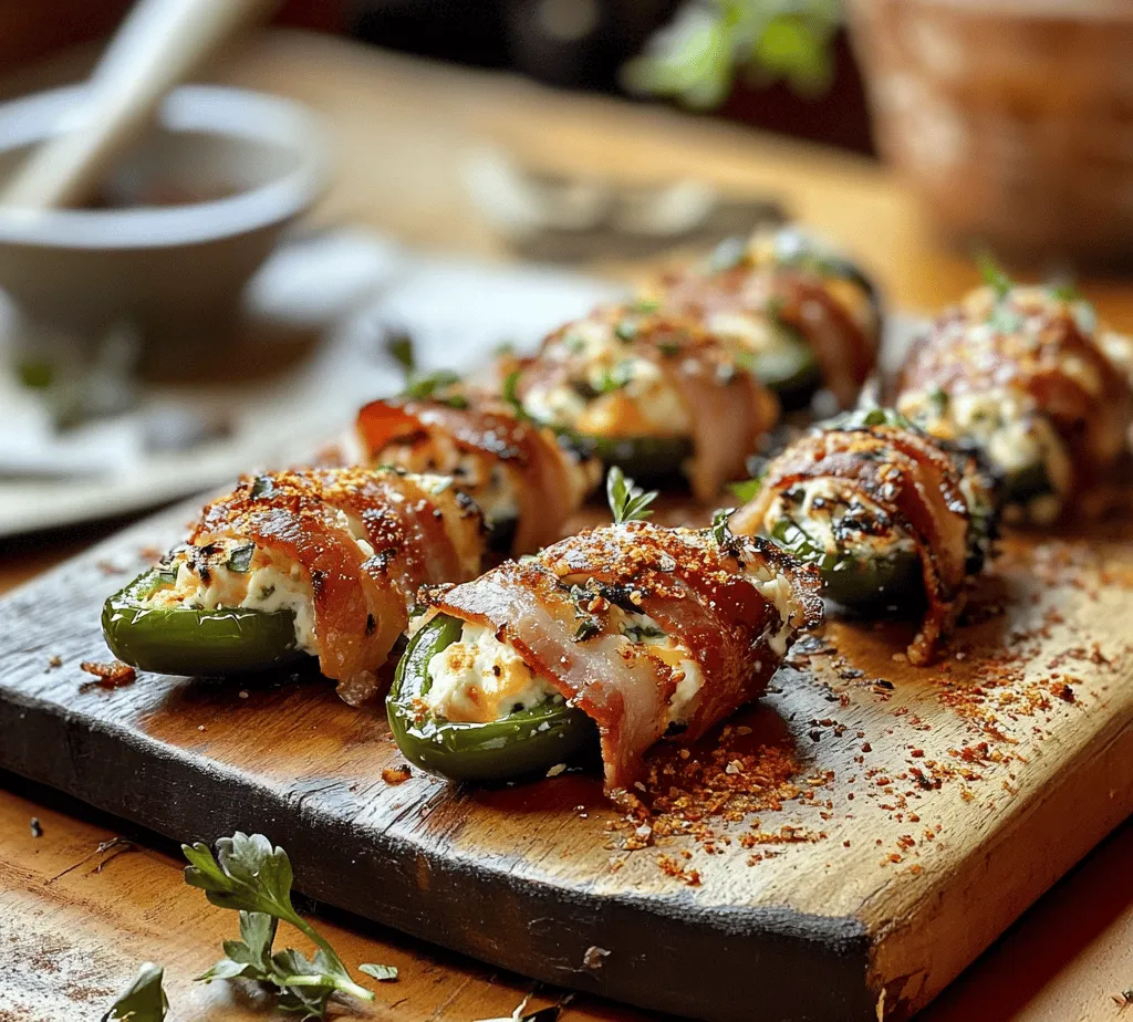 Bacon-wrapped jalapeño poppers have become a beloved staple at parties, tailgates, and family gatherings, captivating taste buds with their tantalizing blend of flavors. These mouthwatering bites offer an irresistible combination of spicy jalapeños, creamy cheese, and crispy bacon, making them an ideal appetizer for any occasion. Whether you