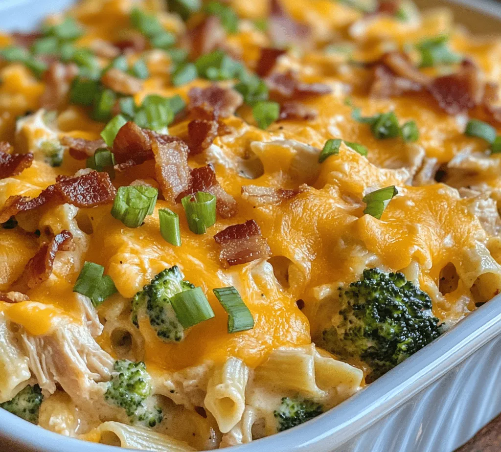 To create the perfect Cheesy Chicken Bacon Ranch Casserole, it’s essential to understand the role of each ingredient in the dish. This knowledge not only enhances the cooking process but also ensures that you achieve the desired flavor and texture.