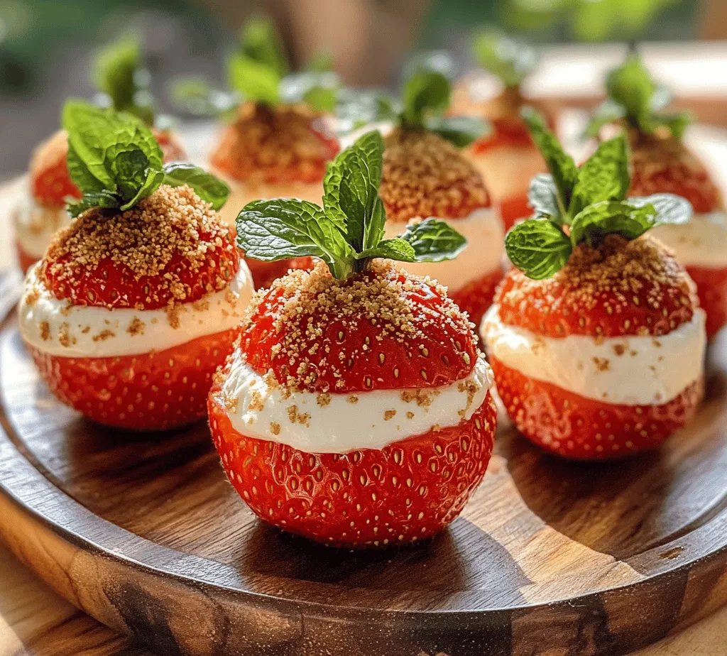 When it comes to desserts, two beloved ingredients often steal the spotlight: cheesecake and strawberries. Cheesecake, with its rich and creamy texture, has been a favorite indulgence for many, while strawberries bring a natural sweetness and vibrant color that can elevate any dish. The union of these two components results in a delightful treat that is both visually stunning and deliciously satisfying. Enter Cheesecake Stuffed Strawberries, a dessert that perfectly marries the lusciousness of cheesecake with the freshness of strawberries.