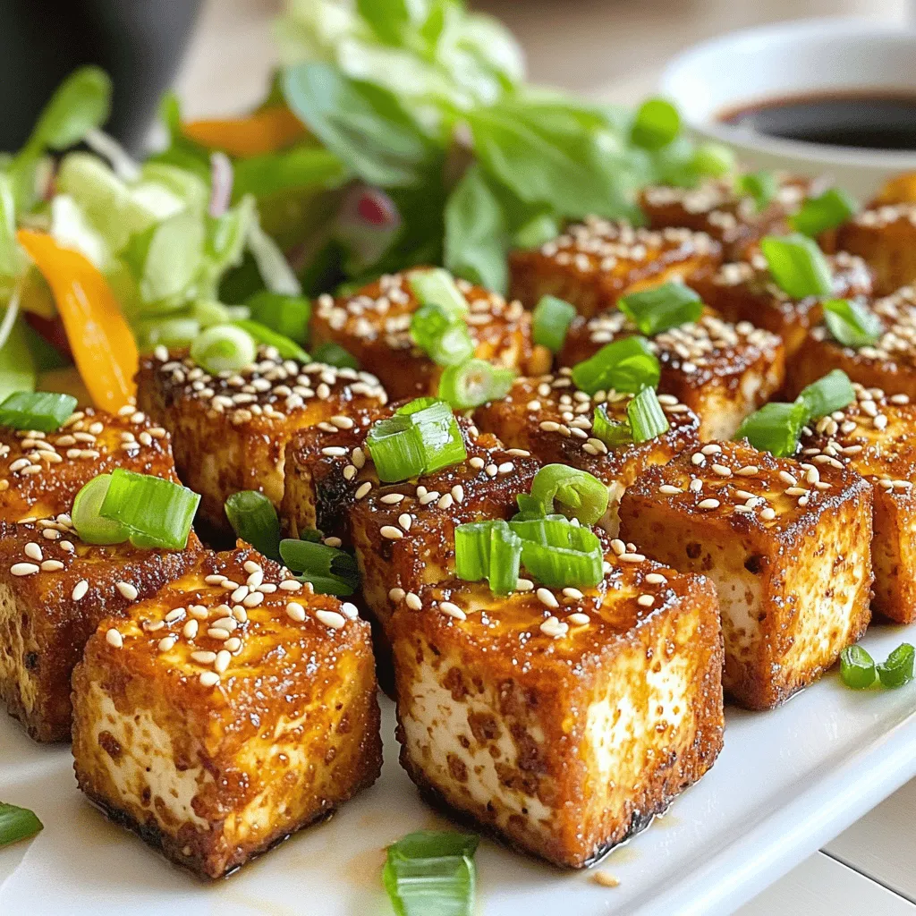 Crispy Air Fryer Tofu Simple and Flavorful Dish