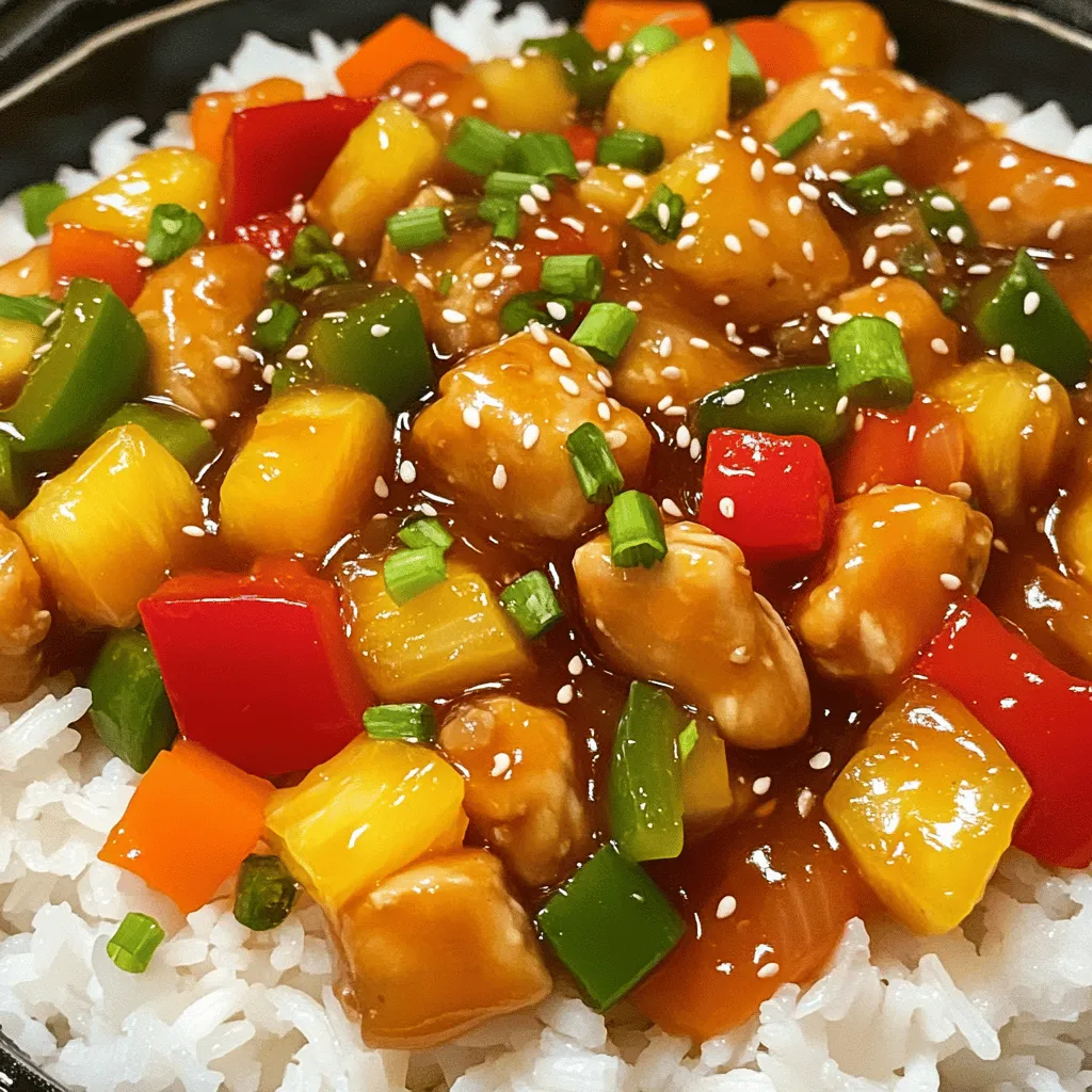 Sweet and Sour Chicken Flavorful Family Favorite Dish